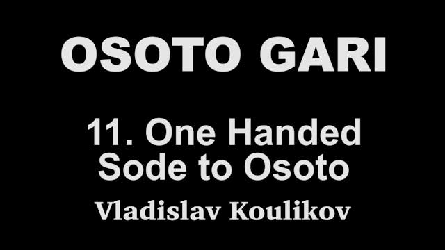 Osoto Gari 11  One Handed Sode to Osoto