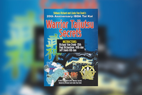 Warrior Taijutsu Secrets by Richard Van Donk