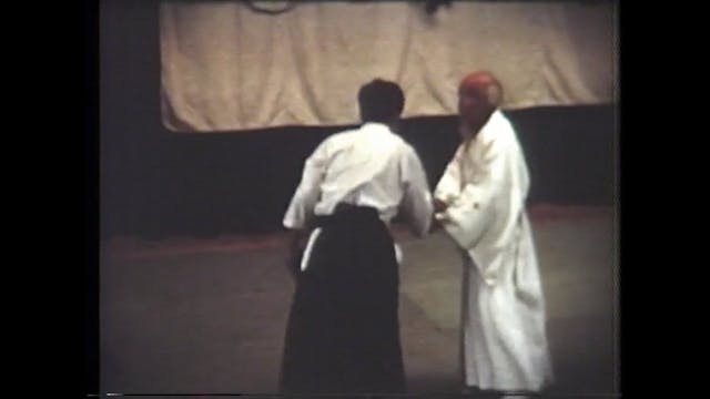 O-Sensei 5-10 All Japan Aikido Demo 1968