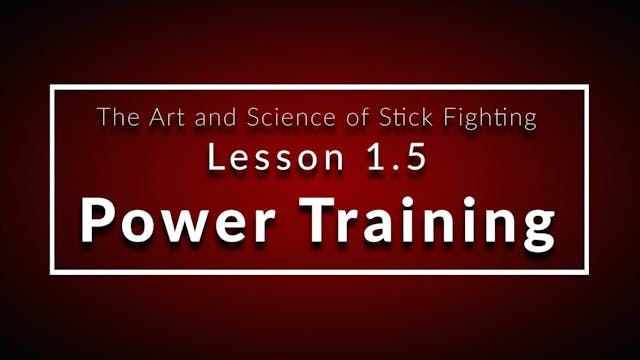 Art of Stick Fighting 1.5