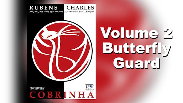 Cobrinha BJJ Vol 2 - Butterfly Guard by Rubens Charles  - English