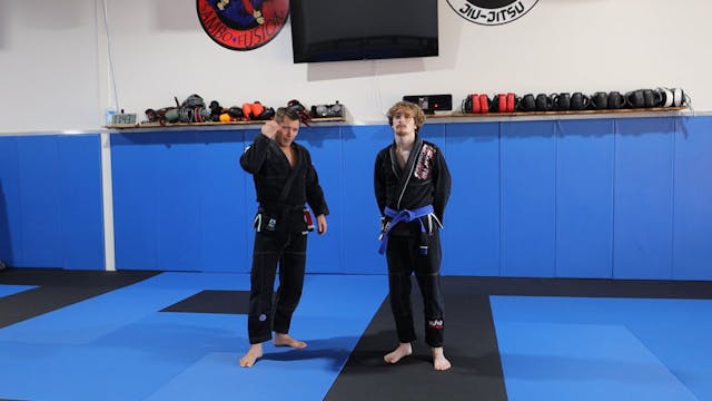 Ouchi Gari 5. Hip Feint