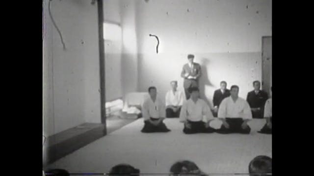O-Sensei 5-12 Aikikai Special Demo 1968