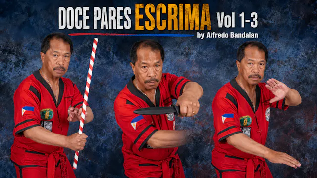 Doce Pares Escrima Vol 1-3 by Alfredo Bandalan