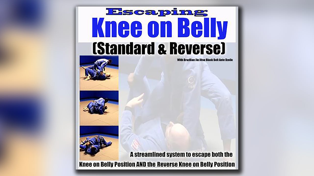 Escaping Knee on Belly and Reverse Knee on Belly
