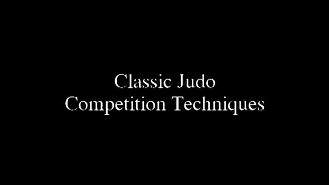 Classic Judo Competition Techniques