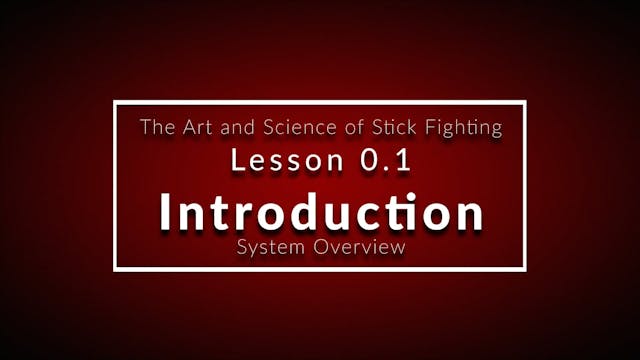 Art of Stick Fighting .1