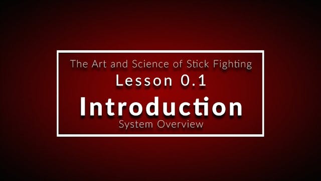 Art of Stick Fighting .1