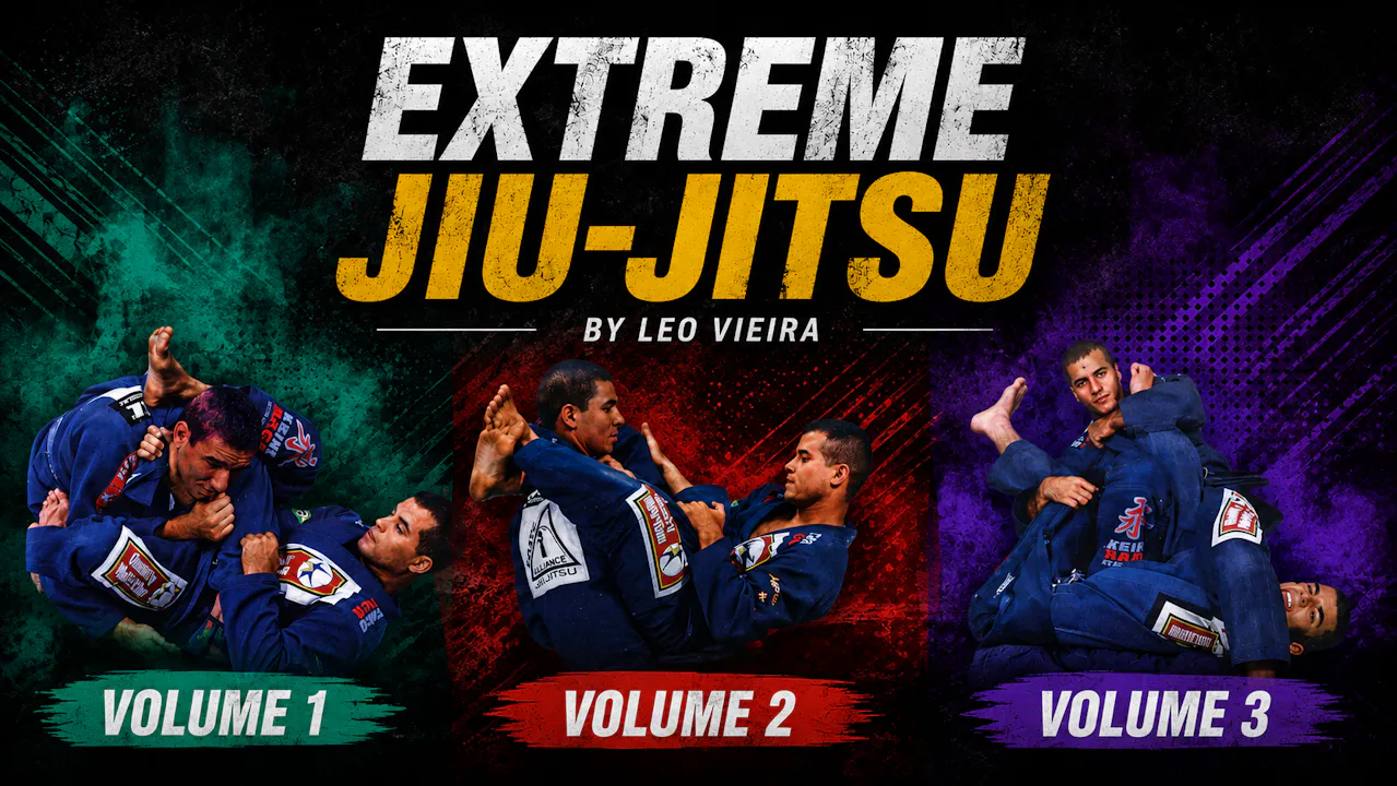 Extreme Jiu-Jitsu 3 Vol Series by Leo Vieira