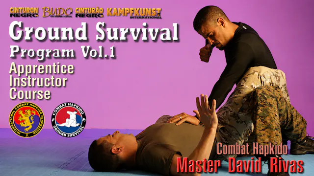 Combat Hapkido Ground Survival Prog V1 David Rivas