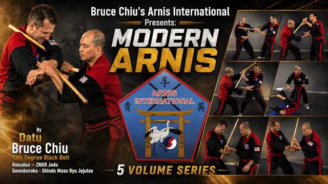 Modern Arnis 5 Vol Series by Bruce Chiu