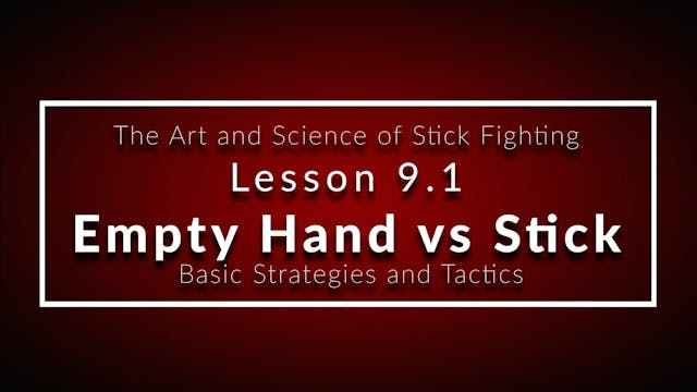 Art of Stick Fighting 9.1