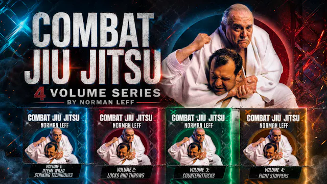 Combat Jiu Jitsu 4 Vol Series by Norman Leff