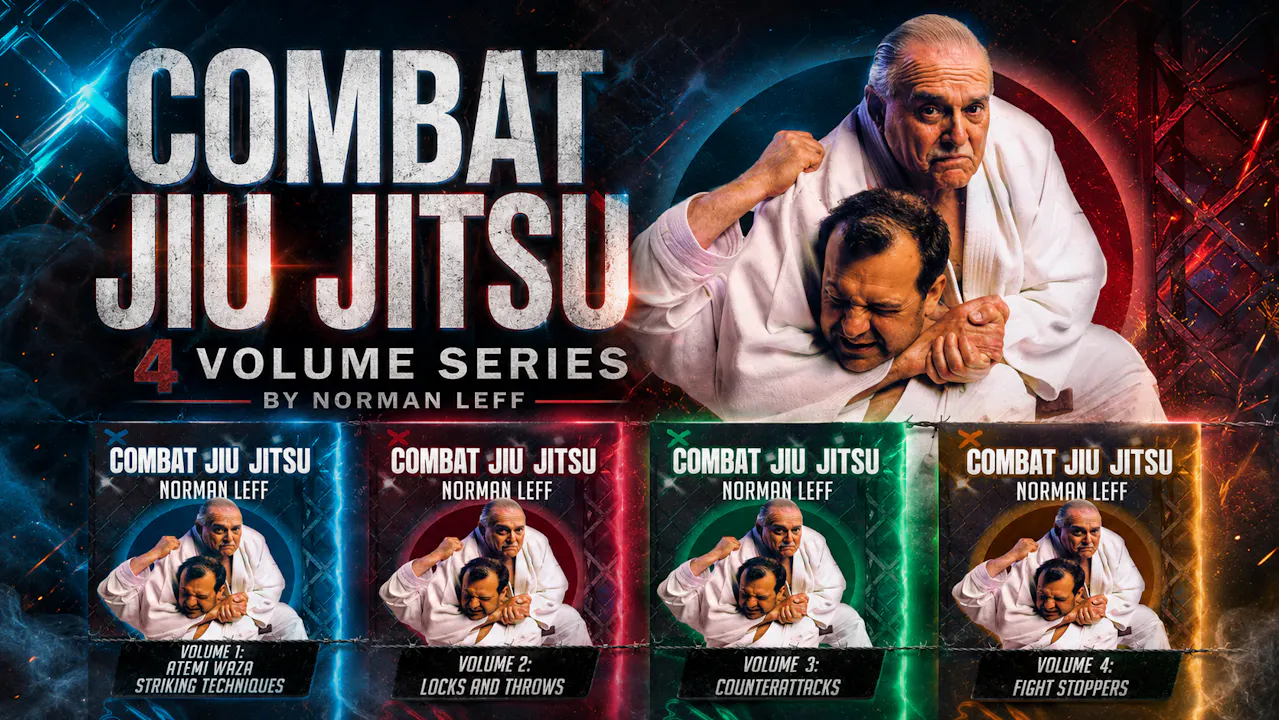 Combat Jiu Jitsu 4 Vol Series by Norman Leff