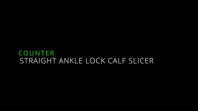 08. Straight Ankle Lock Calf Slicer - Counterattacks