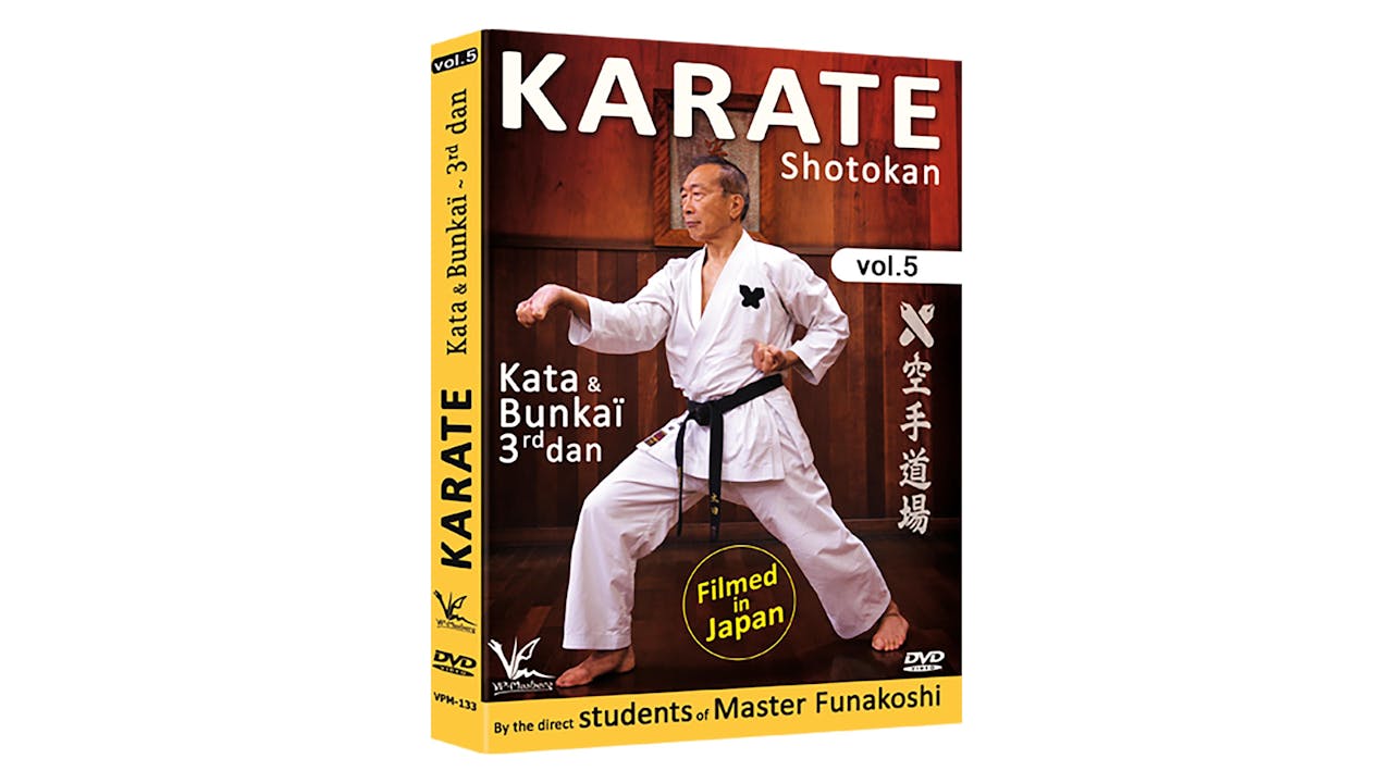 Shotokan Karate Vol 5: Kata & Bunkai 3rd Dan