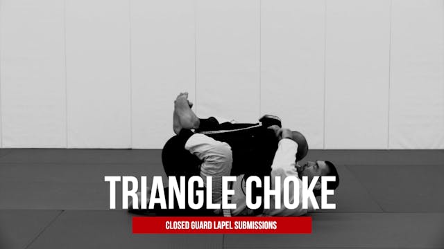 Guard Lapel Submissions 12 - Triangle #2