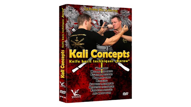 Kali Concepts Baraw - Knife Basic Techniques