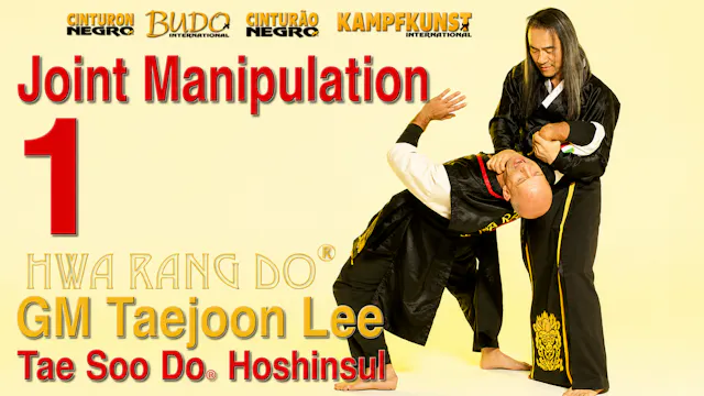 Hwa Rang Do Hoshinsul Vol 1 Joint Manipulation