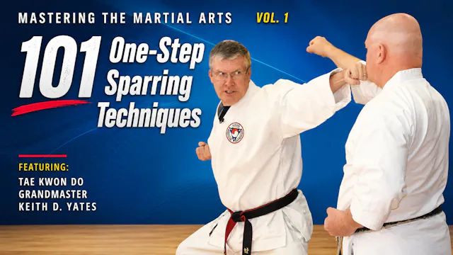 101 One Step Sparring Techniques by Keith Yates