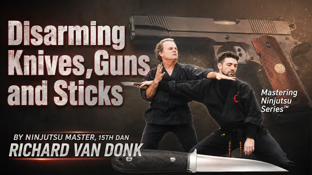Disarming Gun, Knife & Stick by Richard Van Donk