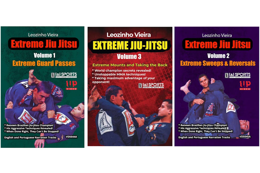 Extreme Jiu-Jitsu 3 Vol Series by Leo Vieira