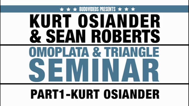 Kurt Osiander and Sean Roberts Seminar