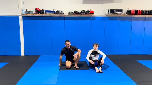 KF 7. Stepping over the far leg_
