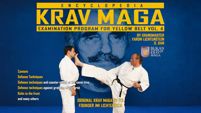 Krav Maga Encyclopedia Yellow Belt Exam Vol 4
