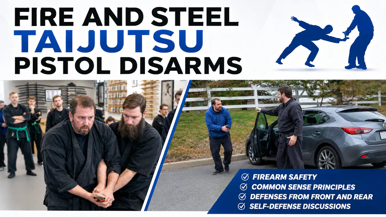 Taijutsu Pistol Disarms by Todd Norcross