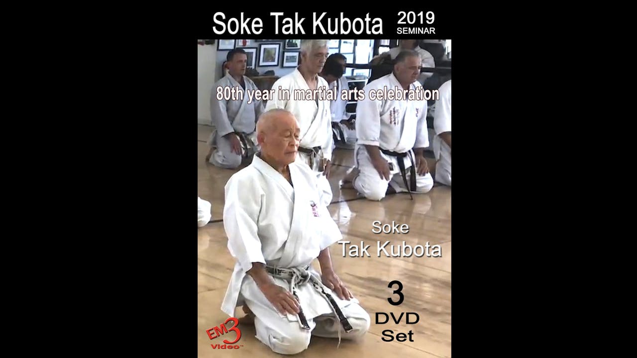 Tak Kubota 2019 Seminar Kata, Kumite & Kubotan