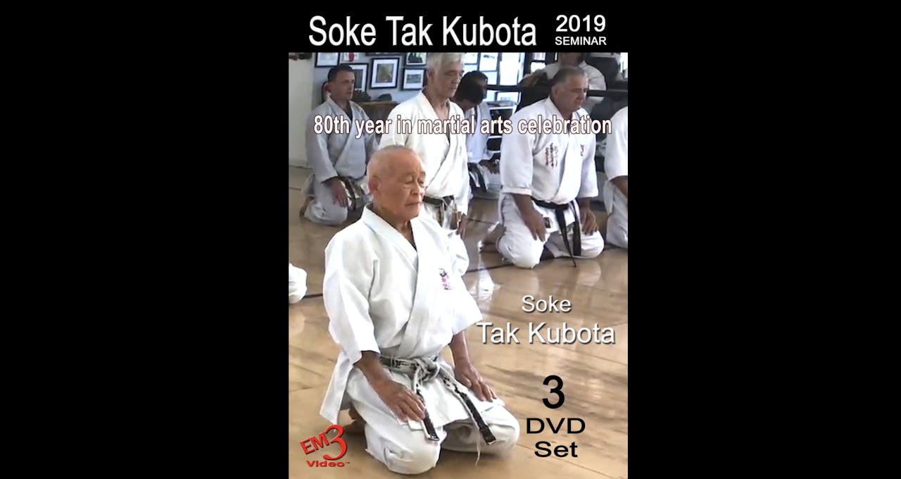 Tak Kubota 2019 Seminar Kata, Kumite & Kubotan