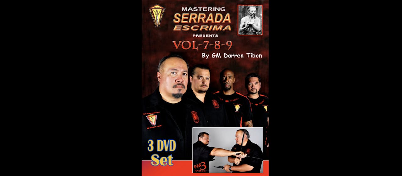 Mastering Serrada Escrima Vol 7-9 by Darren Tibon