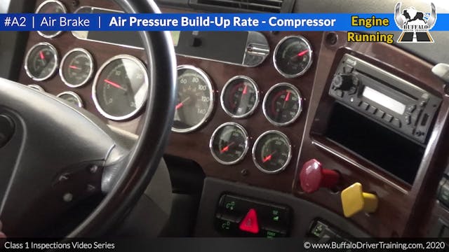 A2. Air Pressure Build-Up Rate - Compressor