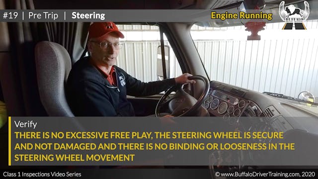 19. Pre Trip - Steering