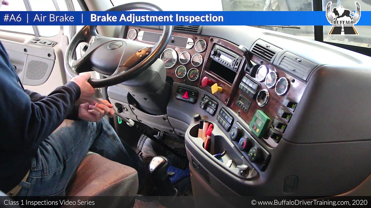 A6. Air Brake Brake Adjustment Inspection BuffaloTV