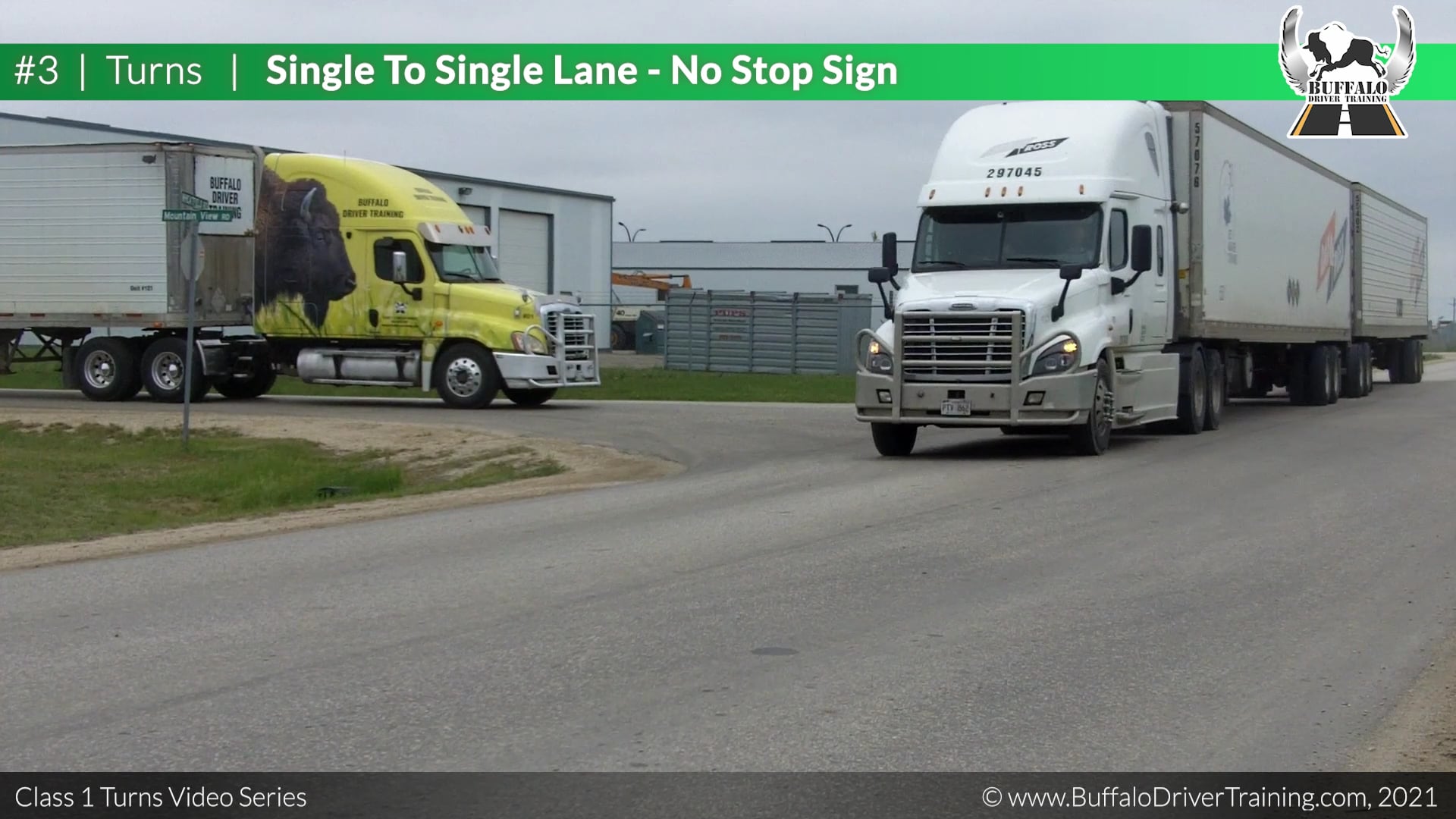 Turn 3 - Single To Single - No Stop Sign