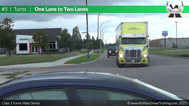Turn 5 - One Lane To Two Lanes