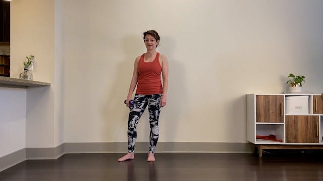 Weights and a Wall