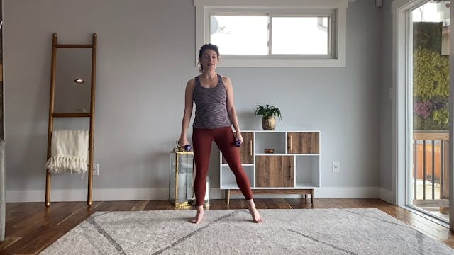 Up your heartrate with weights