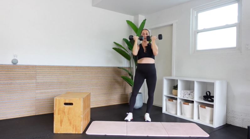 Chest Triceps & Shoulders Strength + Cardio