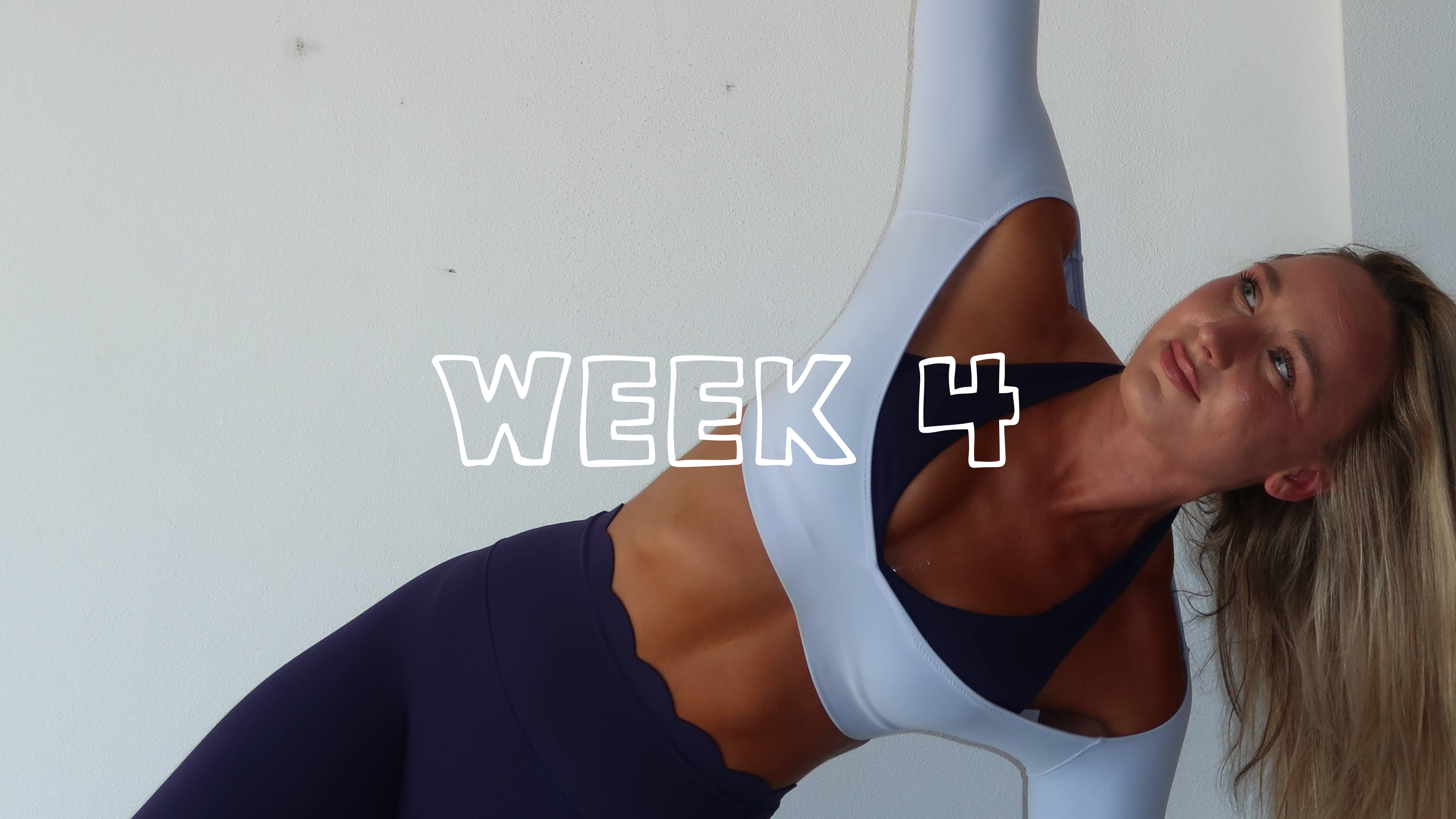 [9/21] WEEK 4 WORKOUTS
