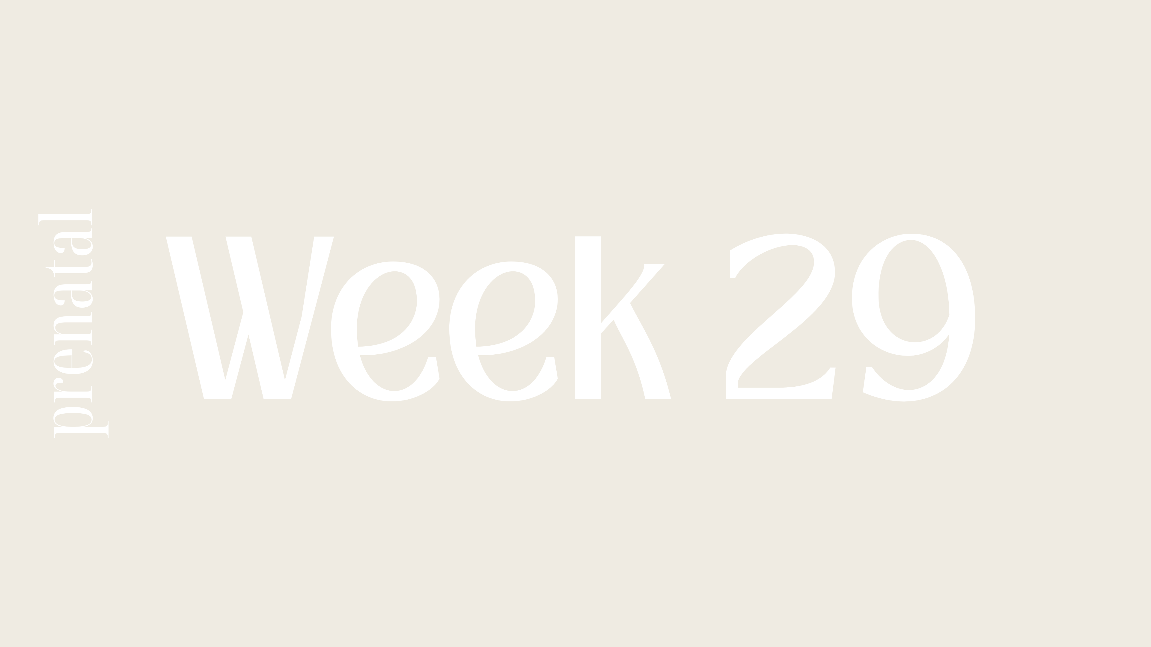 WEEK 29