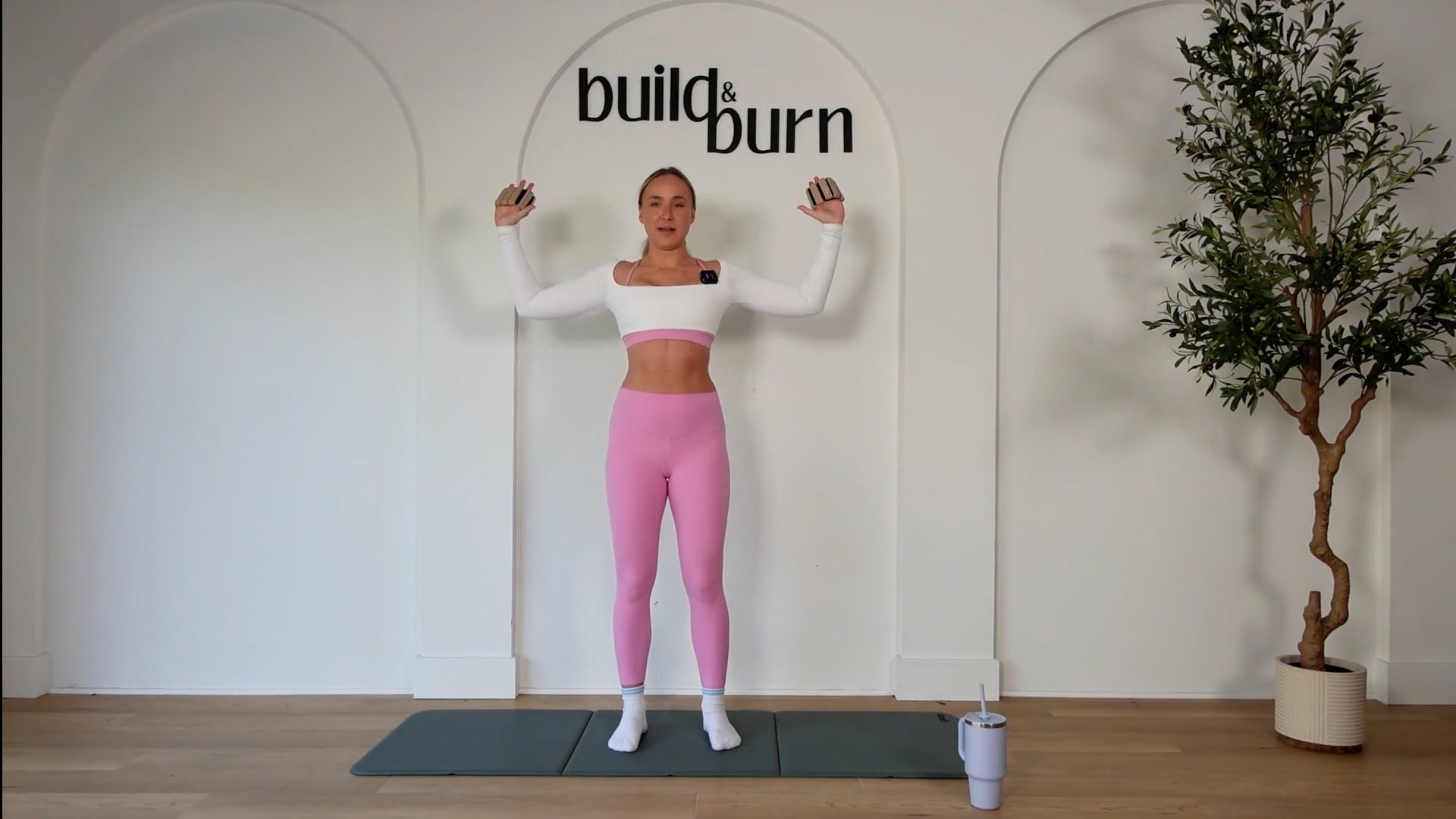 Pilates for our Chest, Triceps, & Shoulders