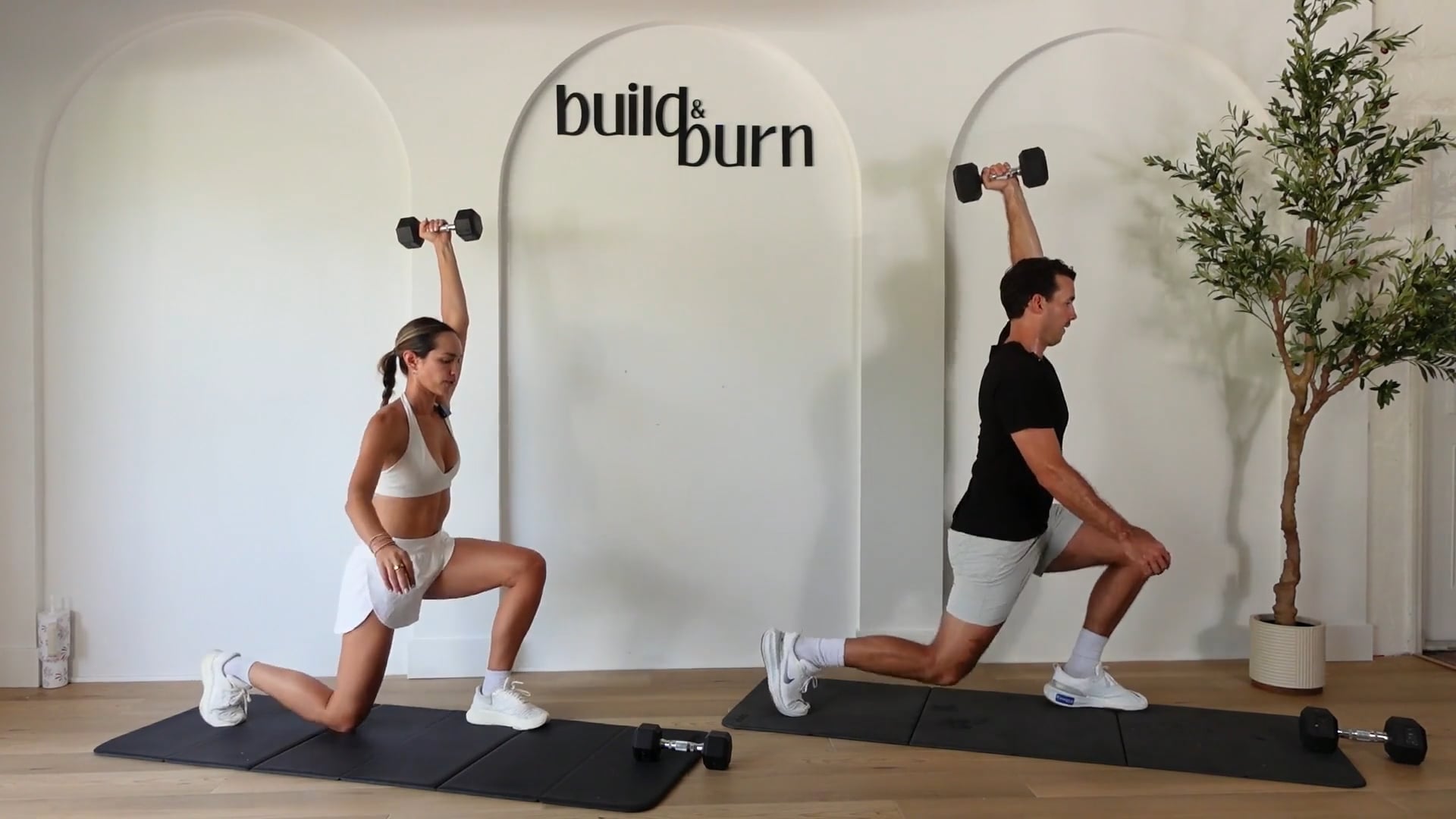 Partner Dumbbell Cardio