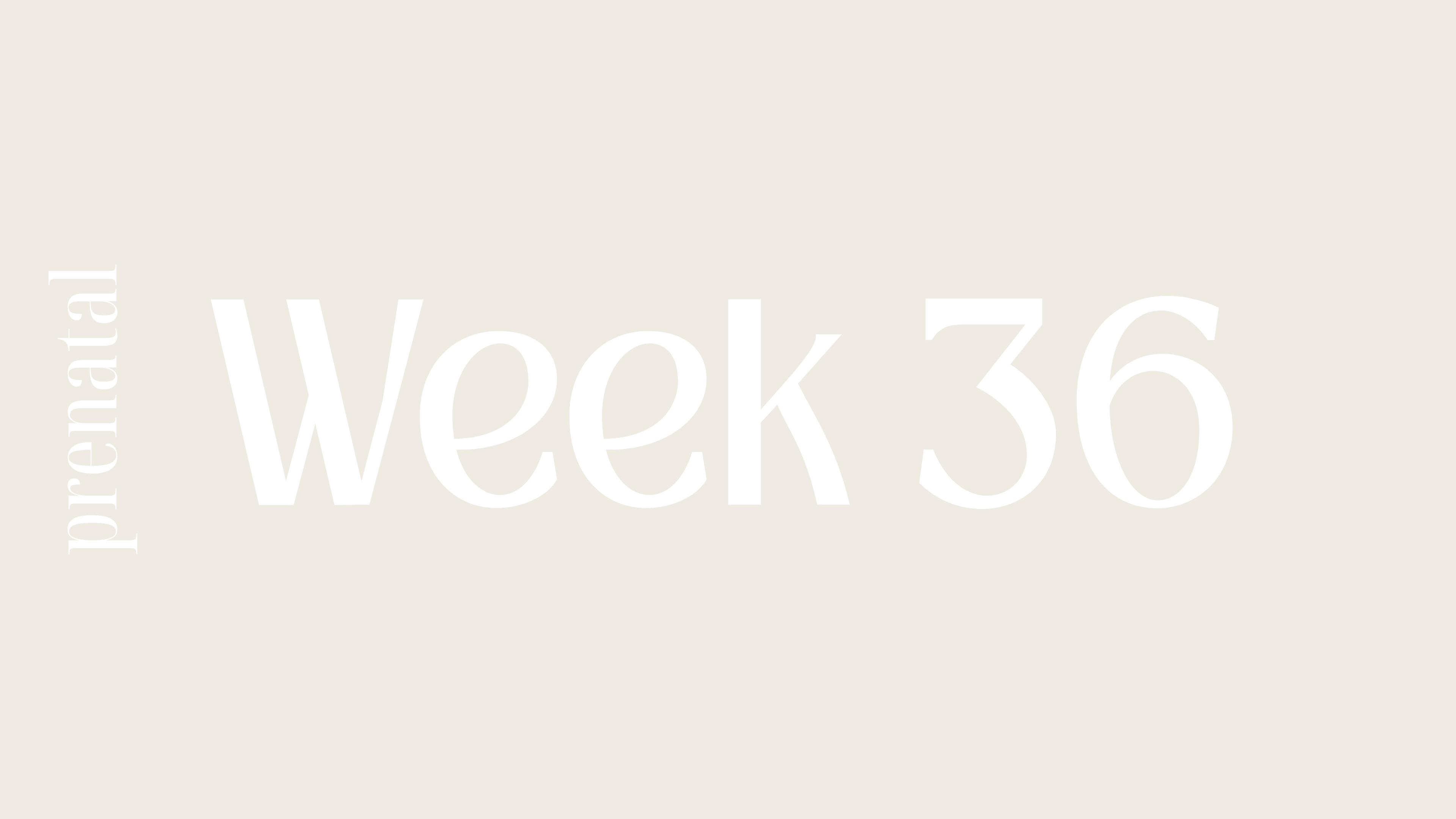 WEEK 36