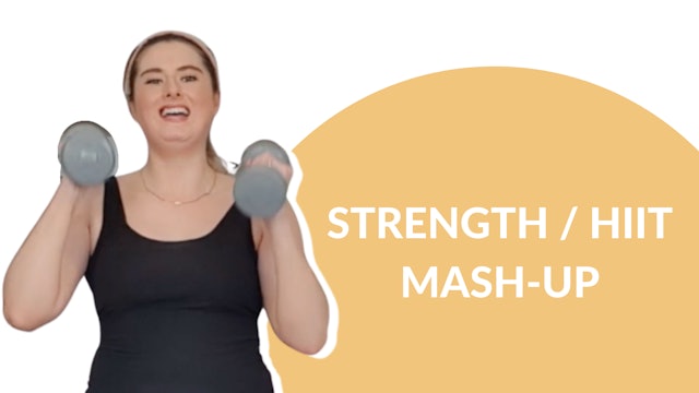 Strength & HIIT Mash Up | 20 mins