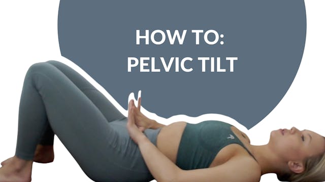 How to: Pelvic tilt  2