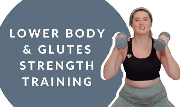 Strength Training |. Lower body & Glutes | 20 mins