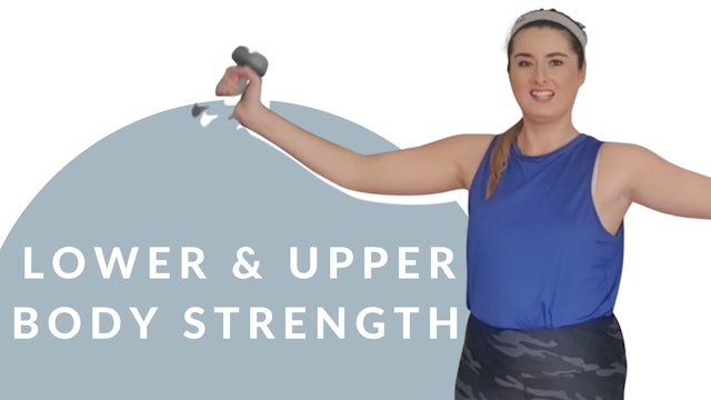 Lower & Upper body Strength Training | 20 mins